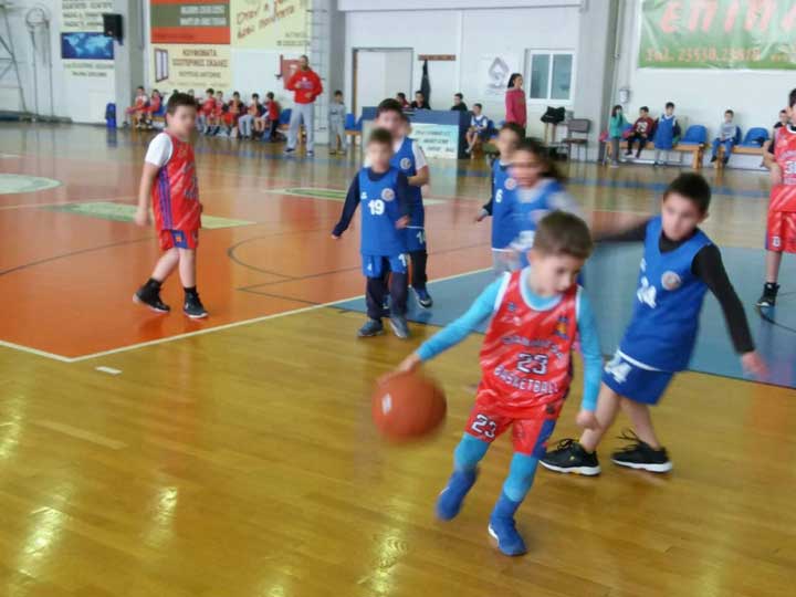 Τουρνουά basketball μικρών ηλικιών